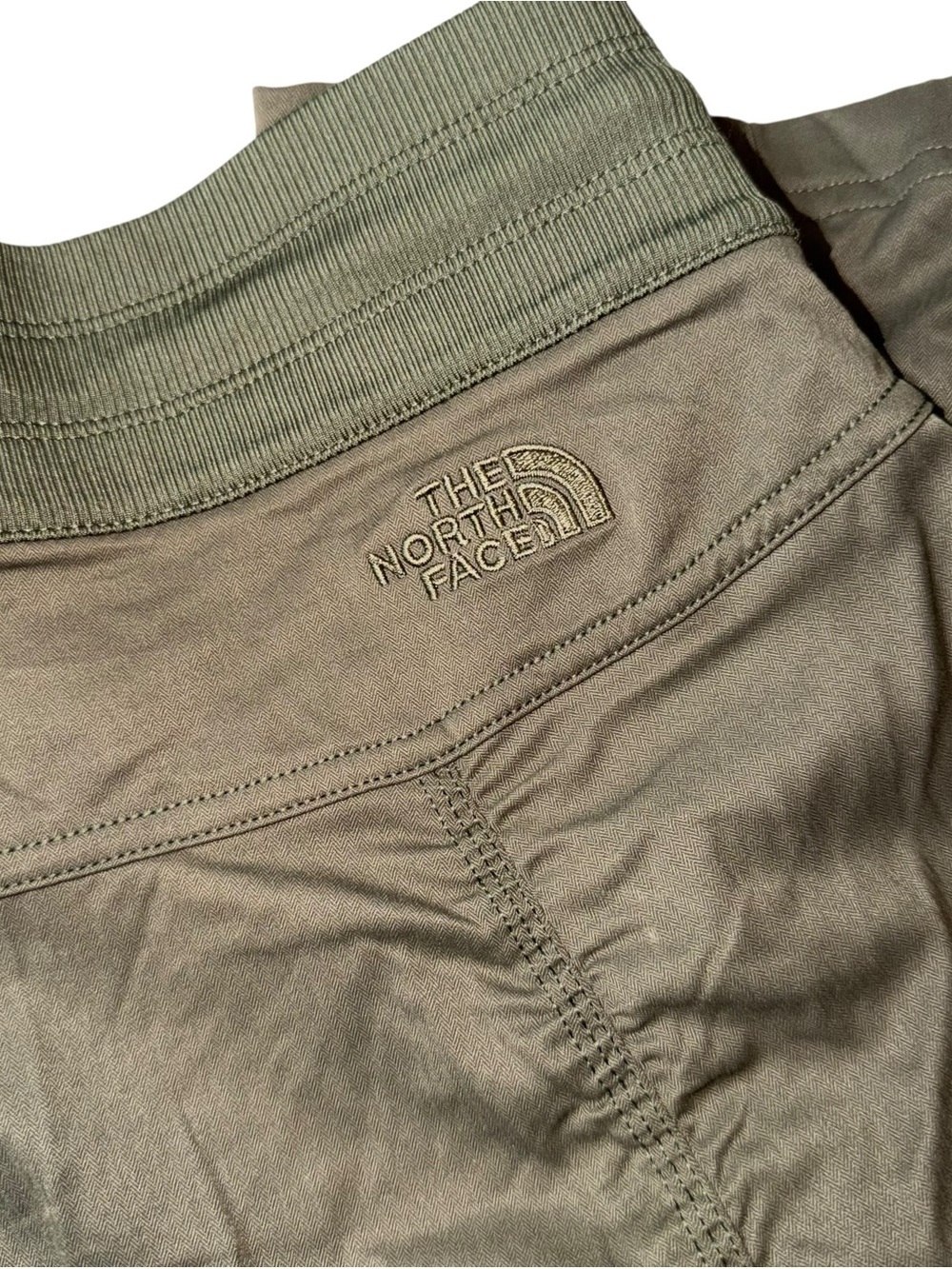 The North Face Olive Green Elastic-Waist Track Joggers - Picture 5 of 5